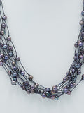 Black Pearl Necklace