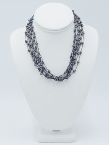 Black Pearl Necklace