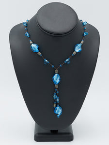 Blue Bead Necklace