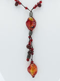 Amber Bead Necklace