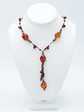 Amber Bead Necklace