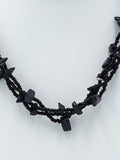 Black Bead Necklace