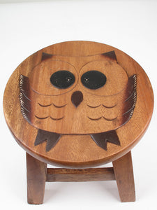 Squat Owl Stool