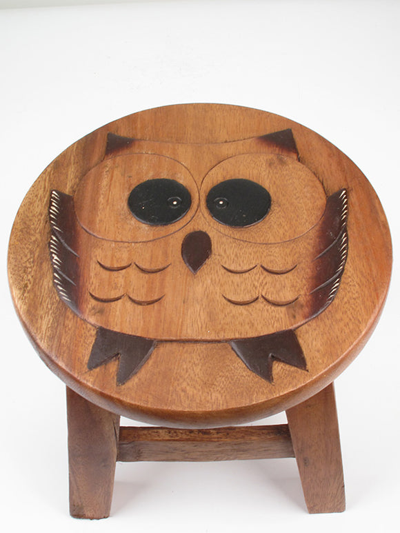 Squat Owl Stool