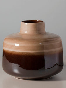 Brown Two Tone Vase